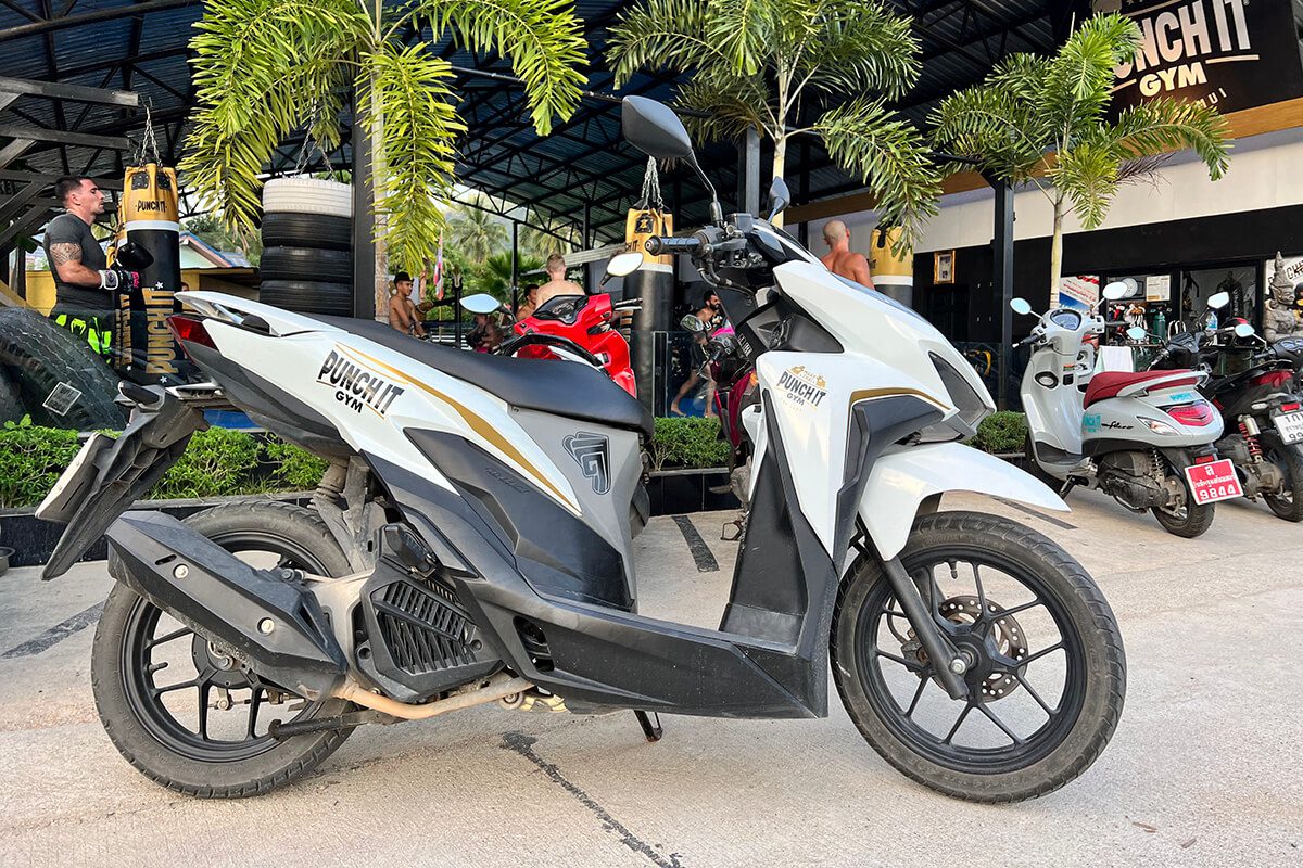 Renting a Motorcycle in Thailand