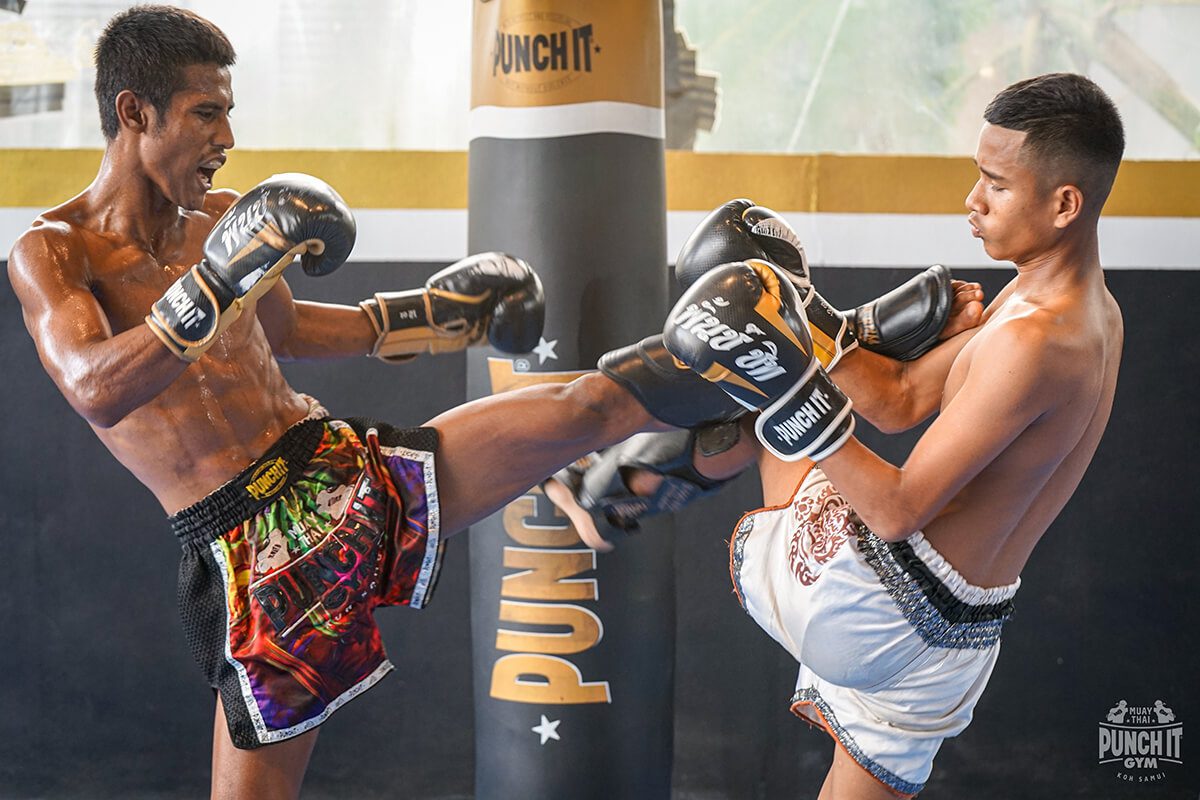Muay Thai Sparring ist Übung und nur gute Übung macht den Meister