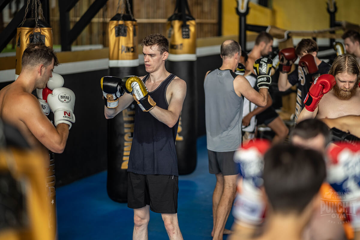 Hit the Muay Thai gym regularly!