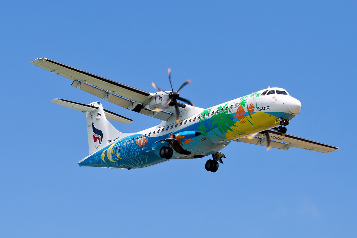 By airplane - Direct Flight