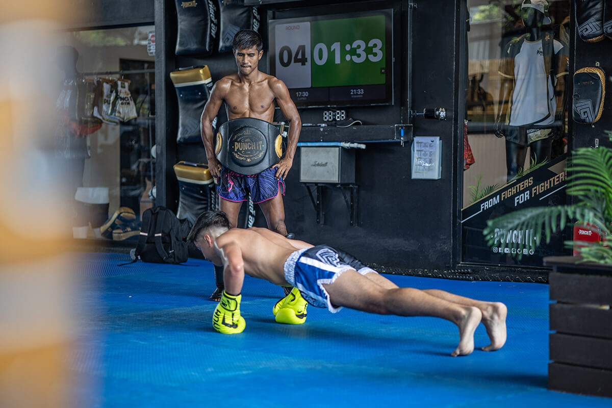 Muay Thai is a total body workout
