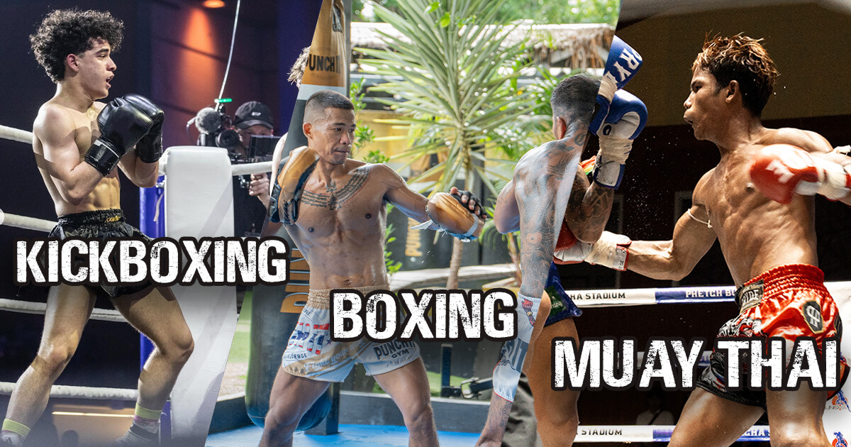 Differences between Kickboxing and Muay Thai